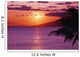 Hawaii, Maui, Beautiful Tropical Sunset With Palm Tree Wall Mural