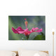 Close-Up Of Beautiful Bright Pink Hibiscus Wall Mural