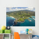 Hawaii, Maui, Aerial Of Kapalua Resort Along The Ocean Wall Mural
