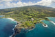 Hawaii, Maui, Aerial Of Kapalua Resort Along The Ocean Wall Mural