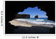 Hawaii, Lanai, Pu'u Pehe, Sweetheart Rock Seen From Sea Cave Wall Mural