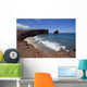 View Of Rocky Coastline And Beach Wall Mural