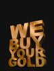 we buy your gold white Wall Mural