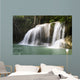 One Of The Falls From The 7-Tiered Erawan Waterfall Wall Mural