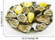 Plate of Oysters Wall Decal