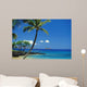 Hawaii, Maui, Island Of Kahoolawe And Molokini Viewed From Makena Wall Mural