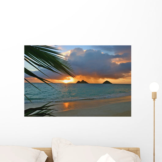 Palm Frond Wall Mural