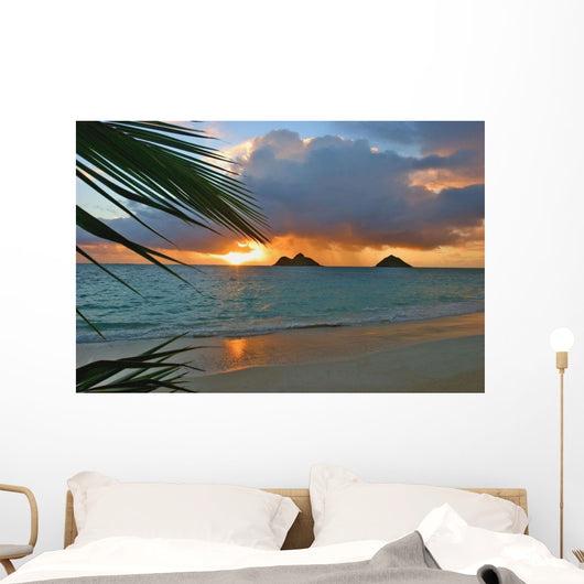 Palm Frond Wall Mural