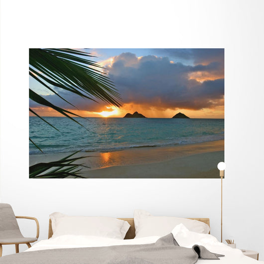 Palm Frond Wall Mural