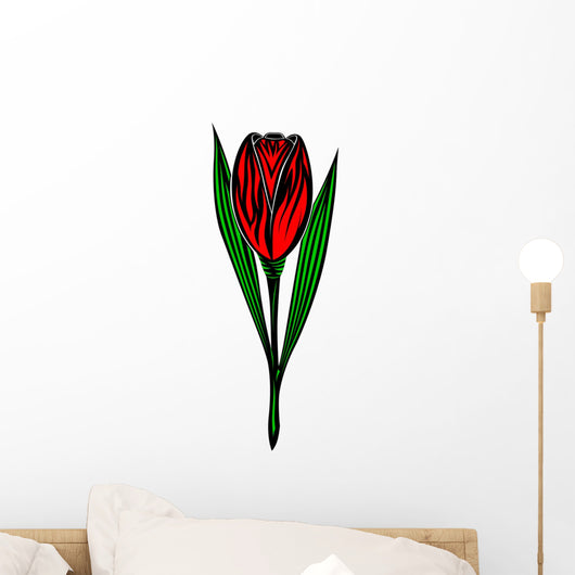 Tulip Wall Mural