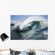 Hawaii, Oahu, North Shore, Shadow Of Surfer In Pipeline Wave Wall Mural