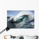Hawaii, Oahu, North Shore, Shadow Of Surfer In Pipeline Wave Wall Mural