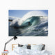 Hawaii, Oahu, North Shore, Shadow Of Surfer In Pipeline Wave Wall Mural