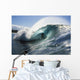 Hawaii, Oahu, North Shore, Shadow Of Surfer In Pipeline Wave Wall Mural