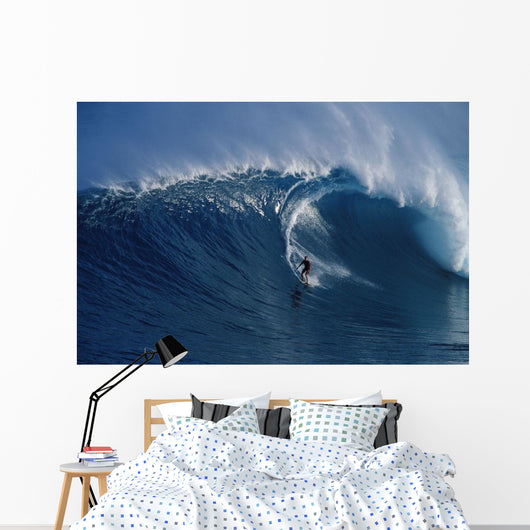 Curling Wave Wall Mural