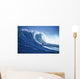 Buzzy Kerbox Surfing Big Wave Curling And Crashing Behind Wall Mural
