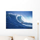 Buzzy Kerbox Surfing Big Wave Curling And Crashing Behind Wall Mural