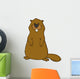 Beaver, teeth, dam, construction workers, loggers Wall Decal
