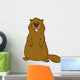 Beaver, teeth, dam, construction workers, loggers Wall Decal