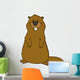 Beaver, teeth, dam, construction workers, loggers Wall Decal