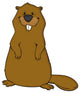 Beaver, teeth, dam, construction workers, loggers Wall Decal