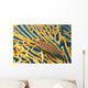 Palau, Longnose Hawkfish On Yellow Sea Fan A84D Wall Mural