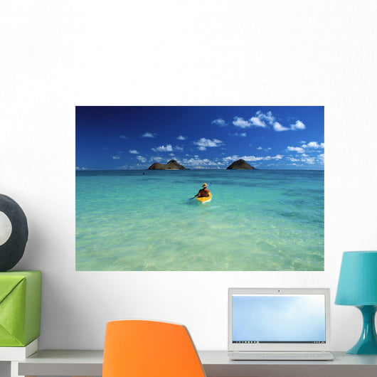 Blue Skies Wall Mural