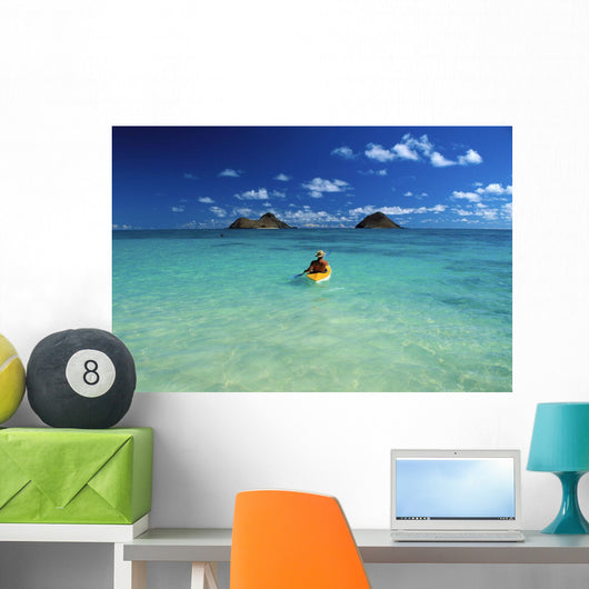Blue Skies Wall Mural