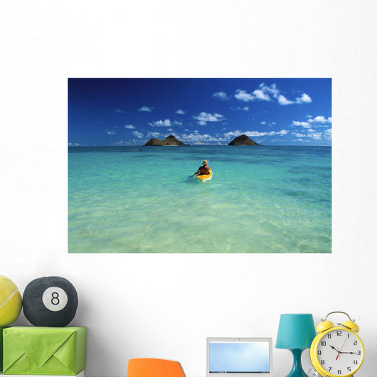 Blue Skies Wall Mural