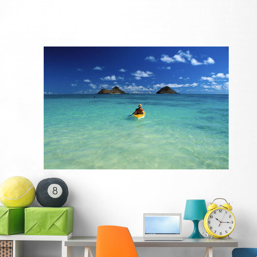 Blue Skies Wall Mural