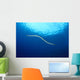 Indonesia, Colubrine Sea Snake In Open Ocean, Surface Visible A90D Wall Mural