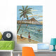Postcard Wall Mural