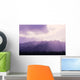 Hawaii, Oahu, Mount Kaala Waianae Mountain Range Sun Rays A43A Wall Mural