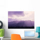 Hawaii, Oahu, Mount Kaala Waianae Mountain Range Sun Rays A43A Wall Mural