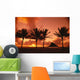 Palms Silhouetted A42G Wall Mural