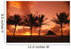 Palms Silhouetted A42G Wall Mural