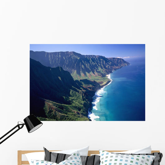 Rugged Cliffs And Ocean Wall Mural