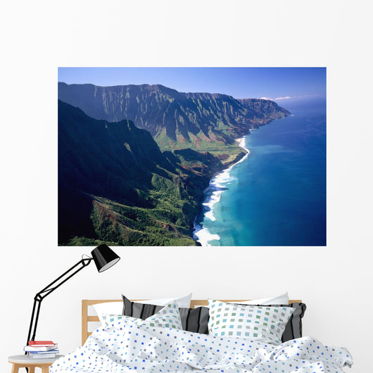 Rugged Cliffs And Ocean Wall Mural