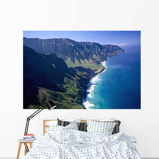 Rugged Cliffs And Ocean Wall Mural