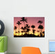 Silhouetted A41D Wall Mural