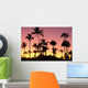 Silhouetted A41D Wall Mural