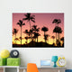 Silhouetted A41D Wall Mural