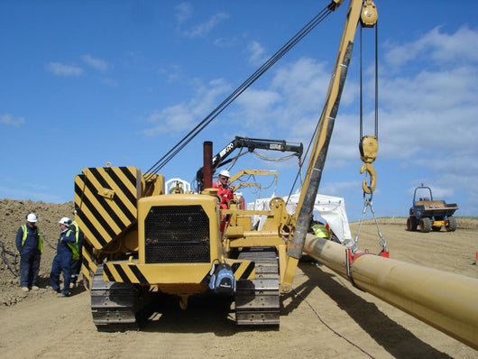 Pipeline Construction Wall Mural