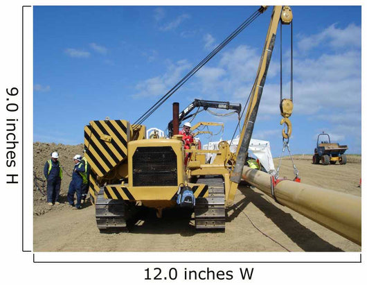 Pipeline Construction Wall Mural