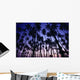 Upward View Blue Golden Sky A29C Wall Mural