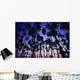 Upward View Blue Golden Sky A29C Wall Mural