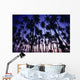Upward View Blue Golden Sky A29C Wall Mural