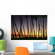 Ocean Background Orange Yellow A29E Wall Mural
