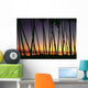 Ocean Background Orange Yellow A29E Wall Mural