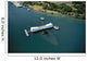 Arizona Memorial Aerial View With Ship Visible Below A42A Wall Mural
